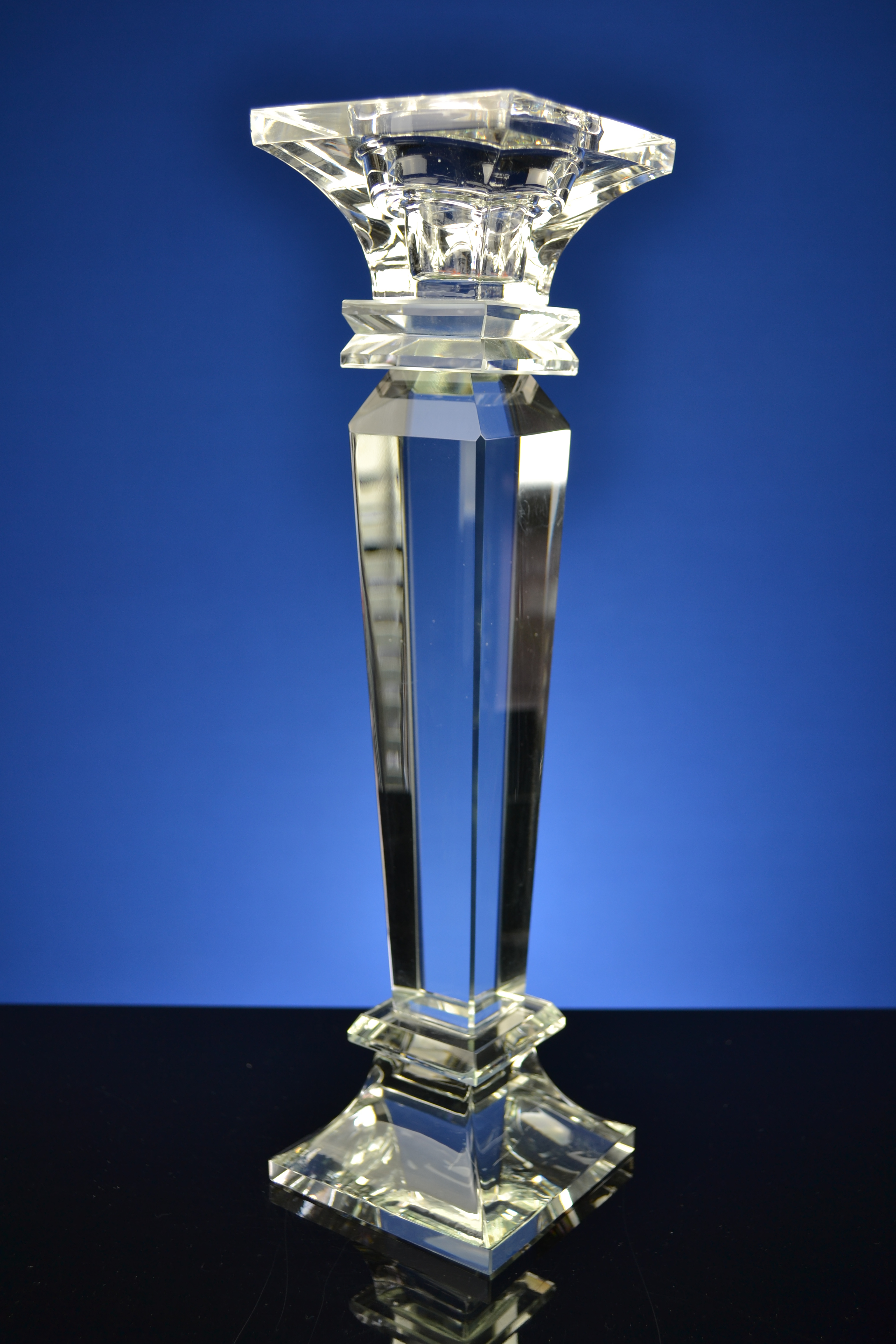 monteren dier Onbevreesd Kandelaar Helder 26 cm - Crystal-online de webshop met het mooiste en  goedkoopste kristal